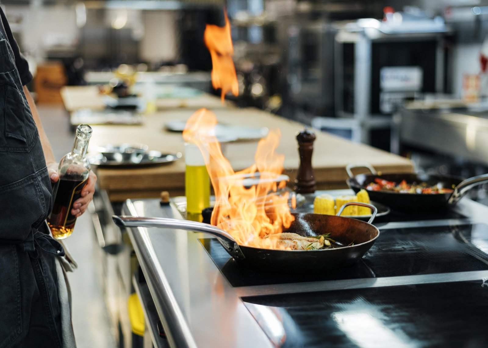 restaurant kitchen setup
