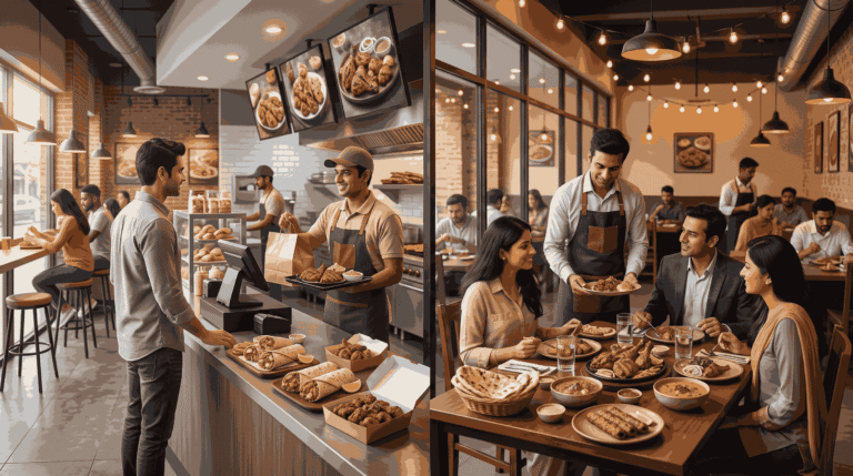 Difference Between QSR & Full Service Restaurant | Which to Open